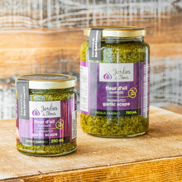 Fleur d'ail Marinée et Ail